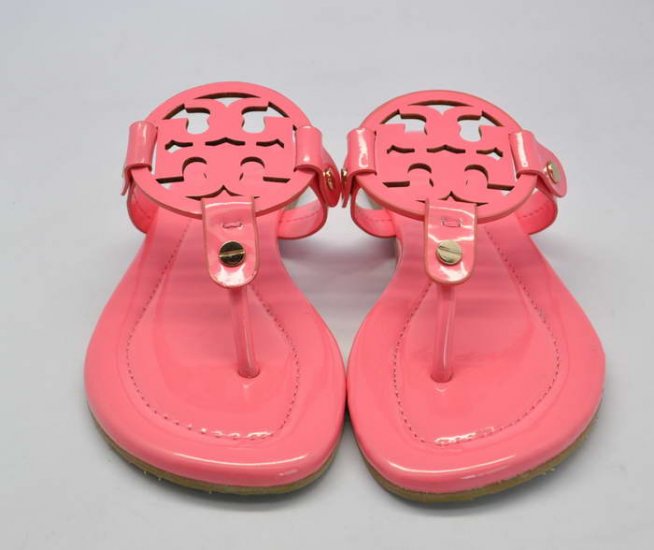 Tory Burch Patent Leather Miller Sandal Pink Sale